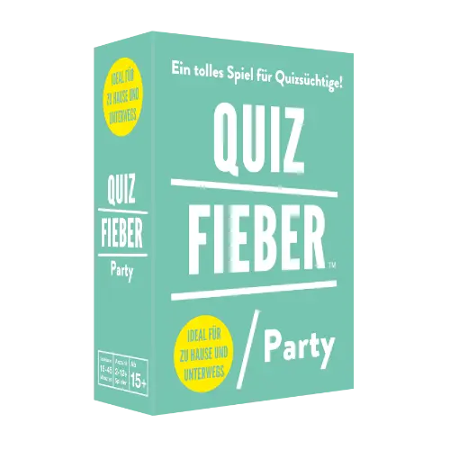 Kylskapspoesi Spiel “Pocket Game Quizfieber - Party” | Kylskapspoesi