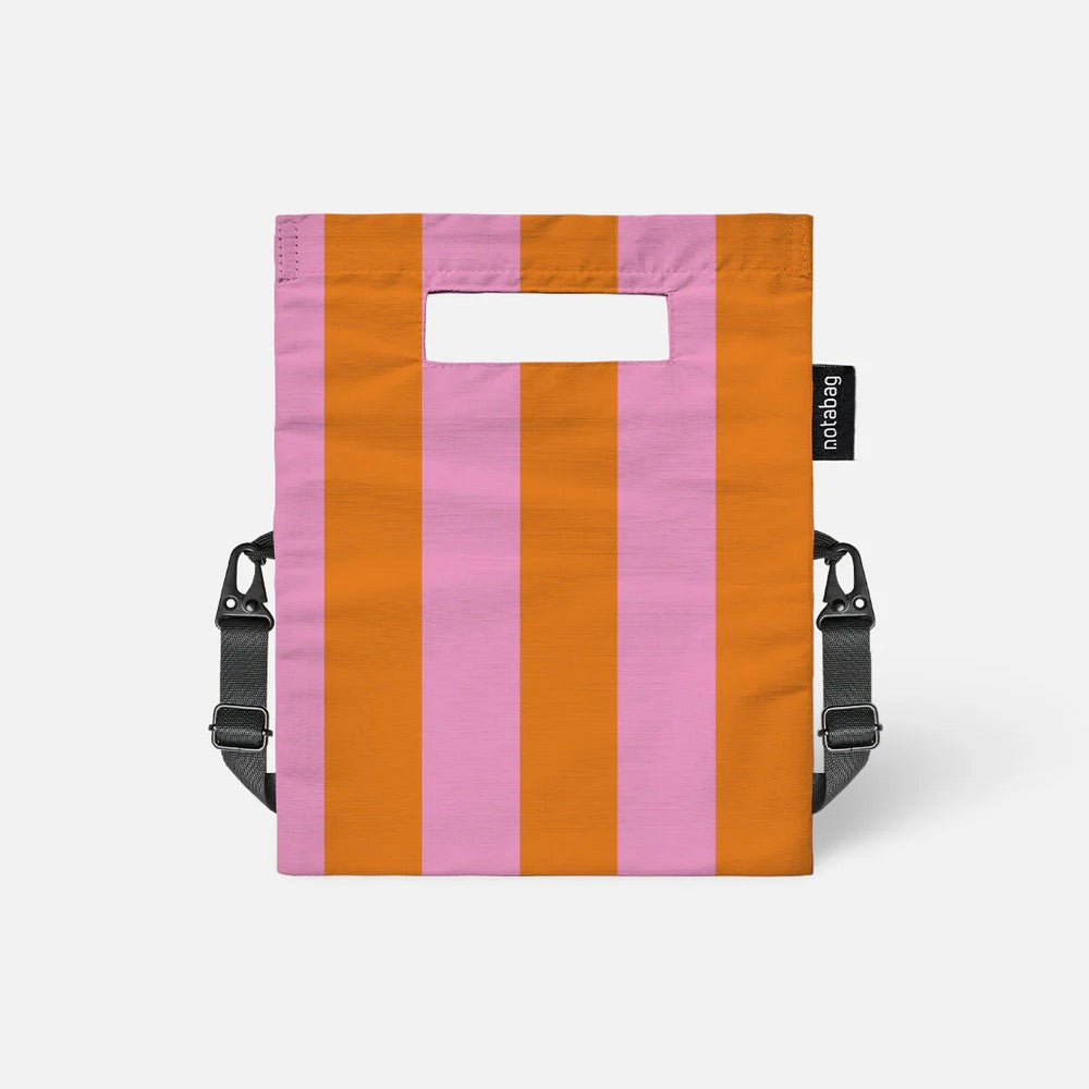 notabag Crossbody Light „Vanilla Stripes“ | Zarte Streifenoptik | Notabag