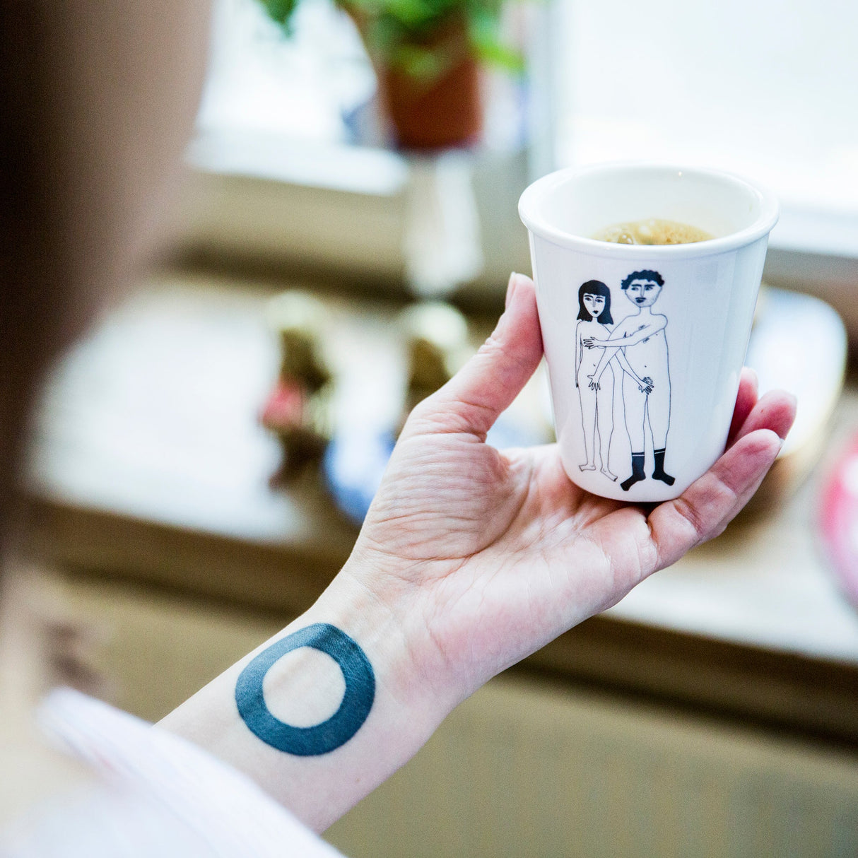 helen b Becher helen b "Naked Couple" | Design Mug mit Illustrationen von Helen Blanchaert