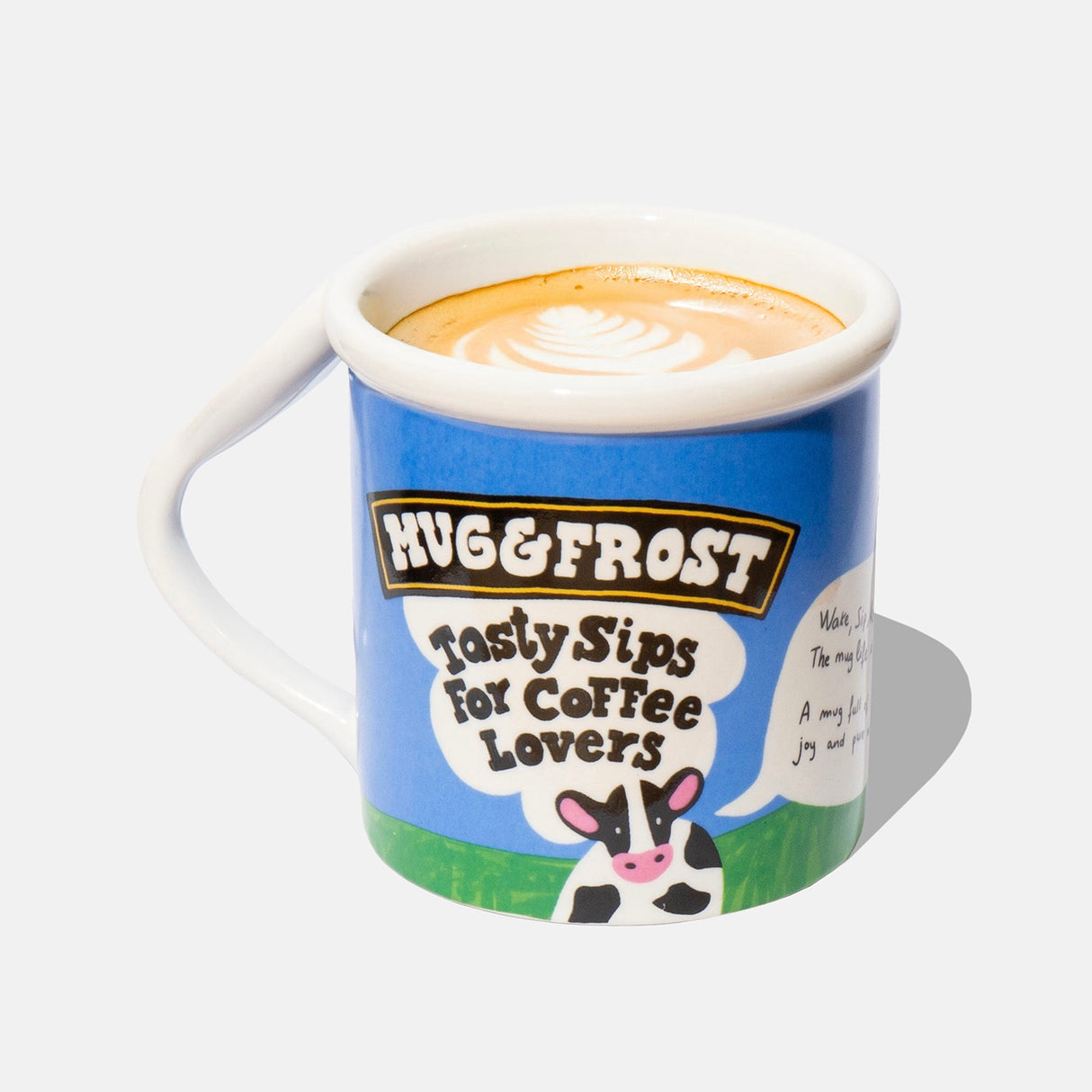 DOIY Tasse „Mug & Frost“ | Kontrastreiches Design | DOIY
