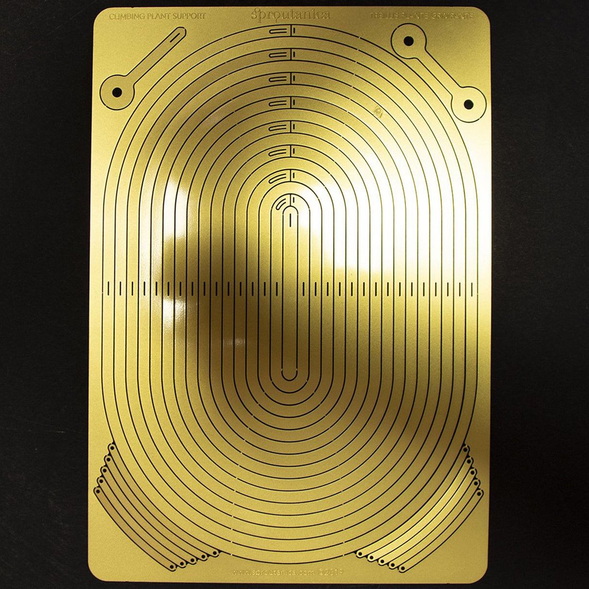 Botanopia Rankhilfe für Kletterpflanzen Brass