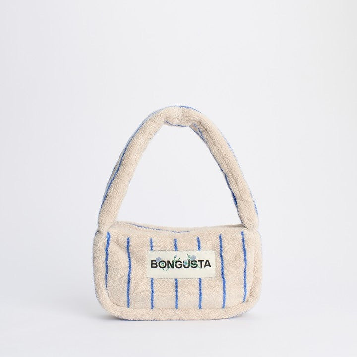 BONGUSTA Tasche „Naram Mini Bag Moon Beam & Ultramarine“ | Hell-Dunkel-Kontrast | Bongusta