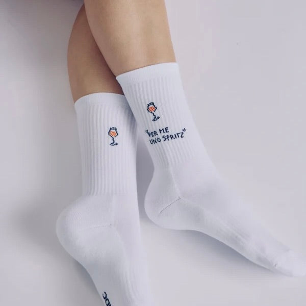 NO BAD DAYS CLUB Socken “Martini Moment, La Dolce Vita, Per me uno Spritz” | 3er-Set Aperitivo Vibes | NO BAD DAYS CLUB