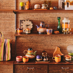 HKliving Becher "70s Ceramics Robusta" | HKliving | Keramikbecher im Retro-Design