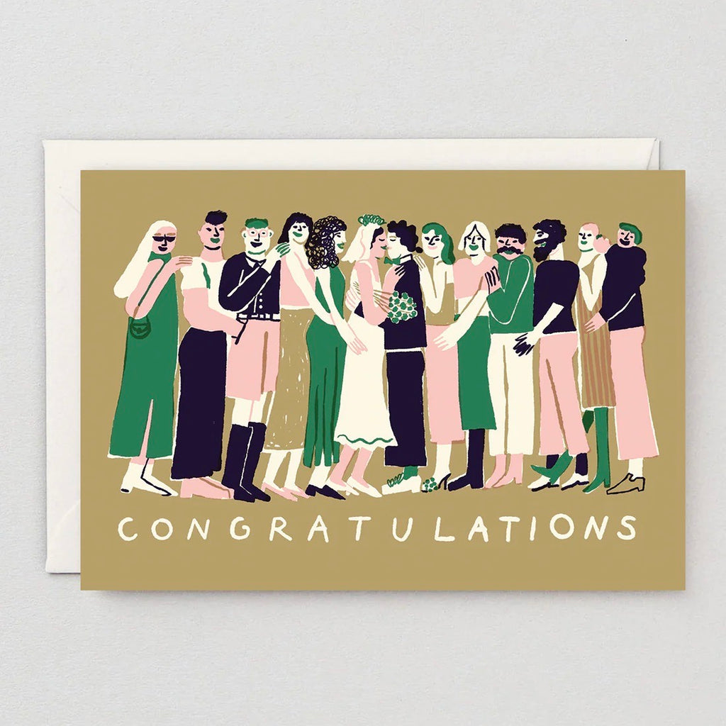 WRAP Grußkarte "Congratulations" von WRAP aus London | Herzliche Glückwünsche für besondere Erfolge