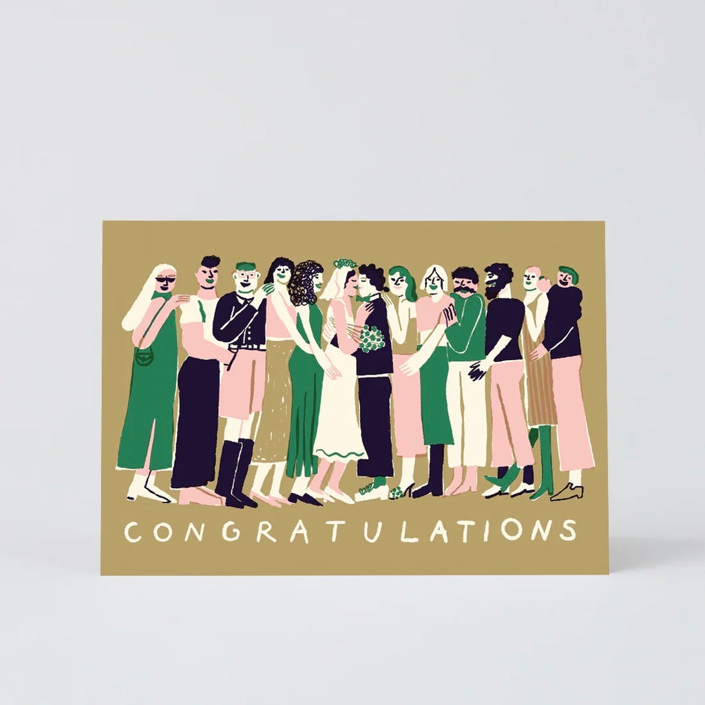 WRAP Grußkarte "Congratulations" von WRAP aus London | Herzliche Glückwünsche für besondere Erfolge