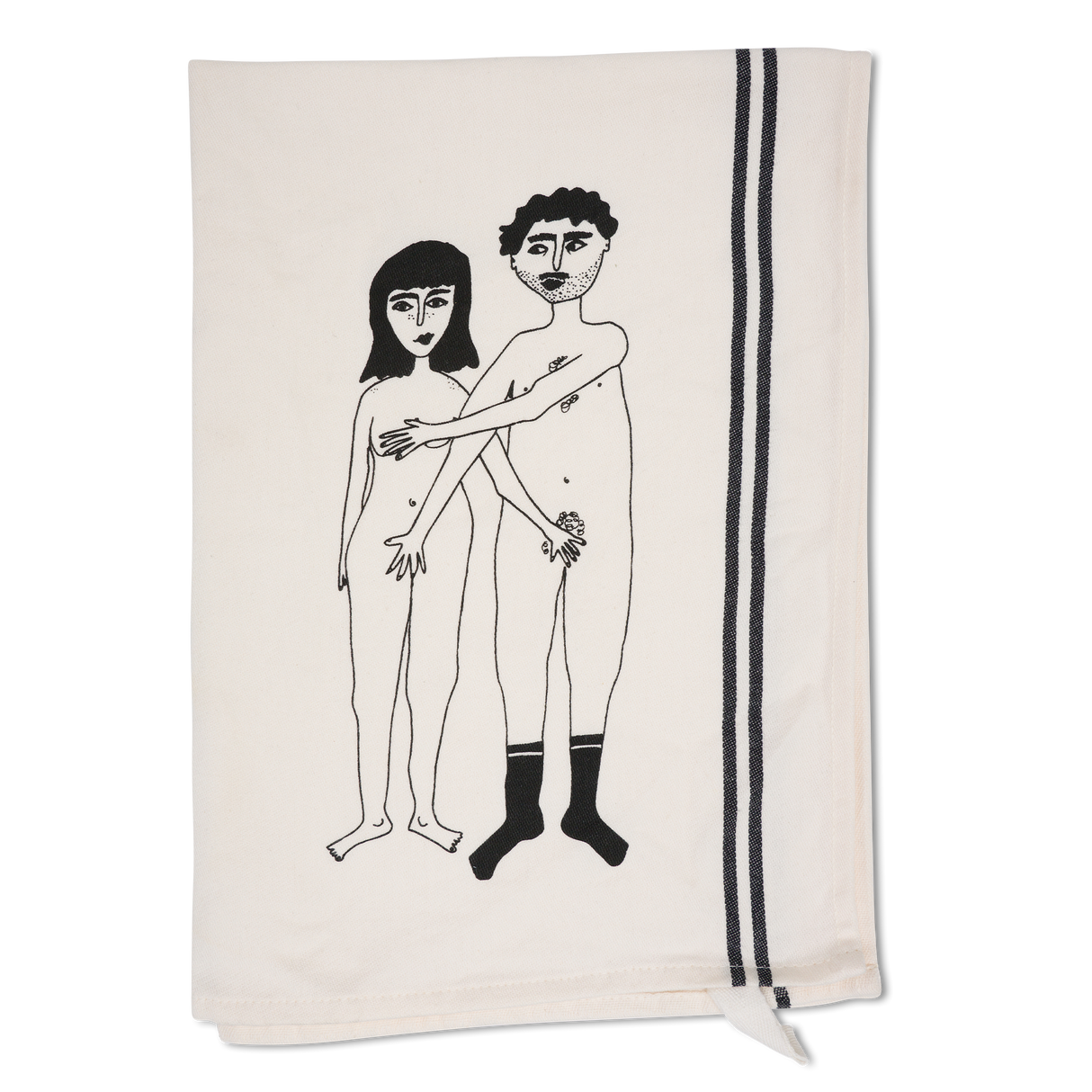Naked Couple Bundle | Illustrationen für Küche, Bad & Alltag