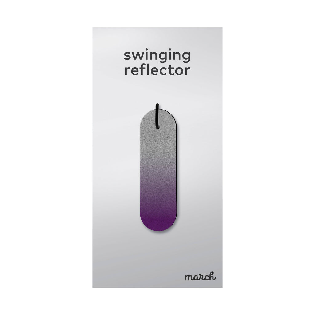 March Design Studio Swinging Reflector Long Fade Purple