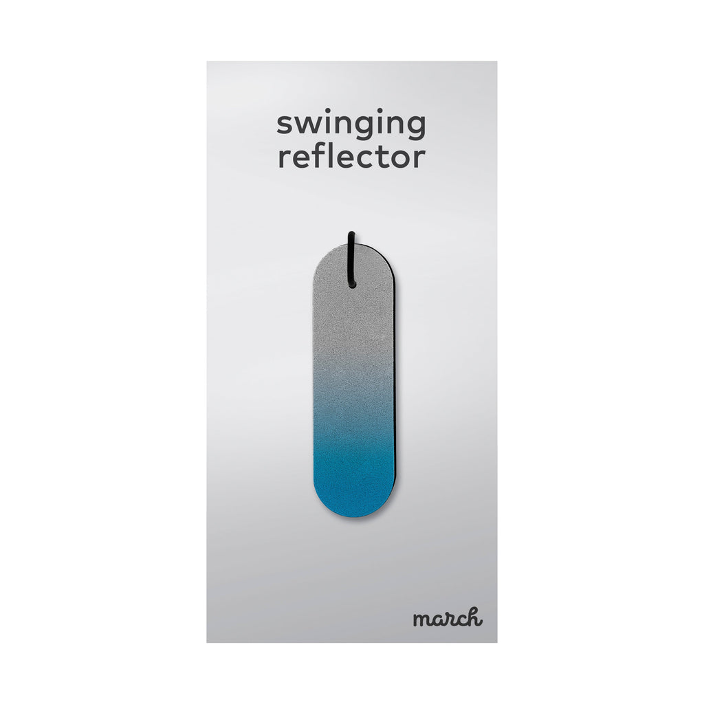March Design Studio Swinging Reflector Long Fade Blue
