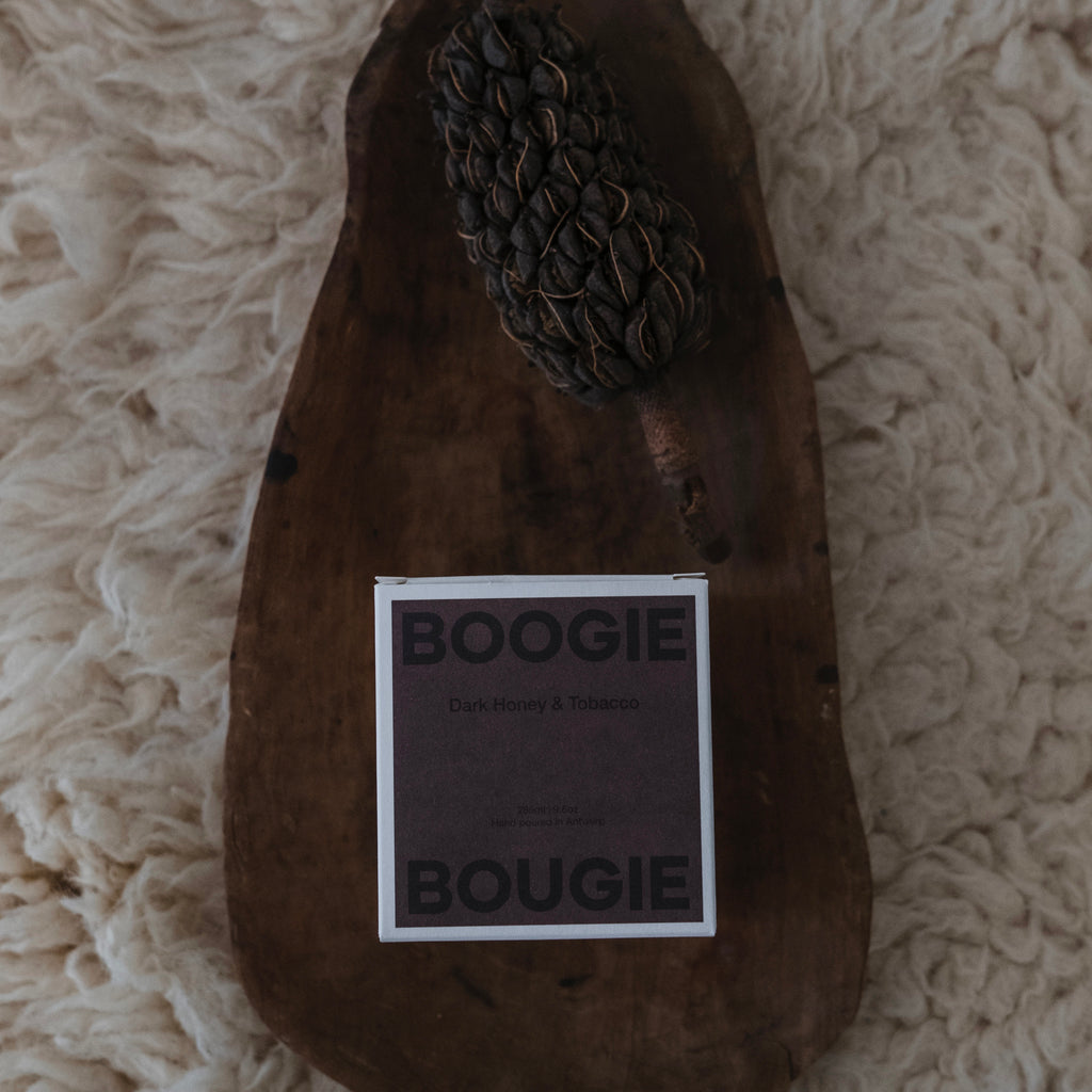 Boogie Bougie Duftkerze Boogie Bougie "Dark Honey and Tobacco" | aus Sojawachs