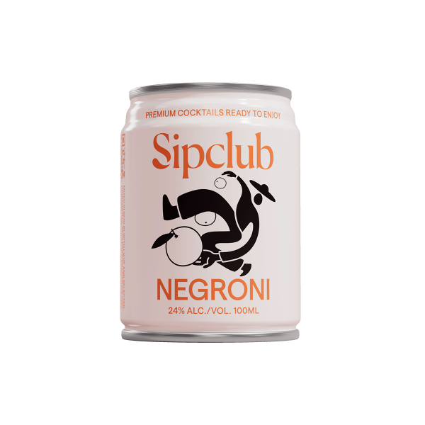 Sipclub Sipclub Bottled Cocktail Negroni I Premium Cocktails Ready to Enjoy (100ml, 24% Vol.)