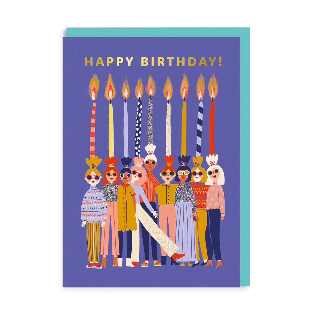 Ohh Deer Grußkarte "Happy Birthday Candle Ladies"