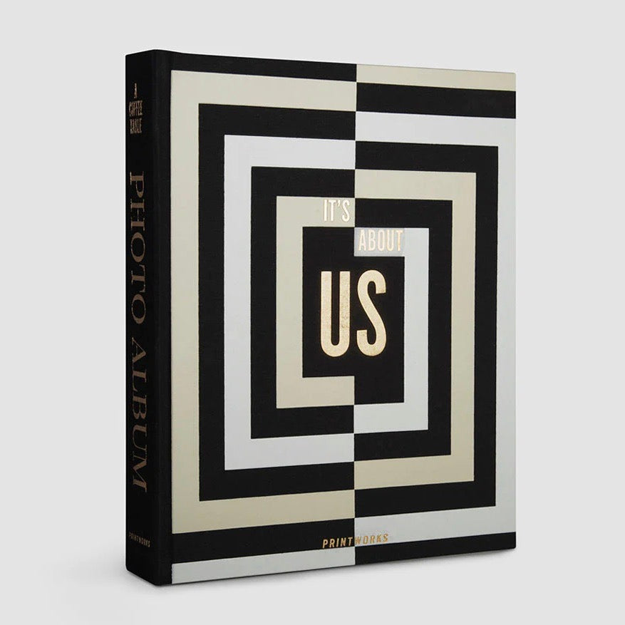 PRINTWORKS Fotoalbum Printworks "It's about us" | hochwertiges Album im schönen Design