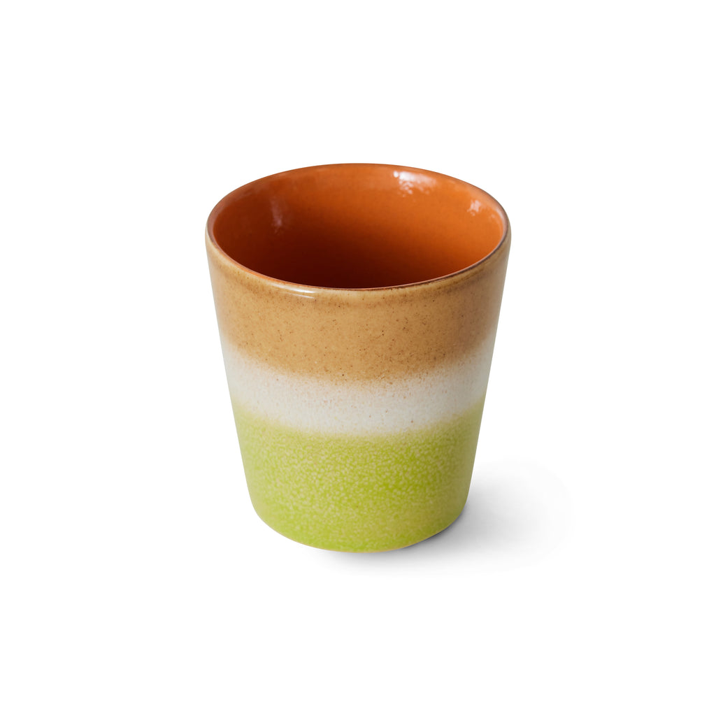 HKliving Tasse HKliving "70s Ceramics Eclipse" | 180ml Steingut-Tasse im Retro-Design