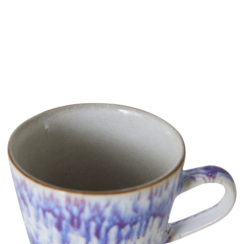 HKliving Americano Tasse HKliving "70s Ceramics Yeti" | 260 ml Steingut-Tasse im Retro-Design