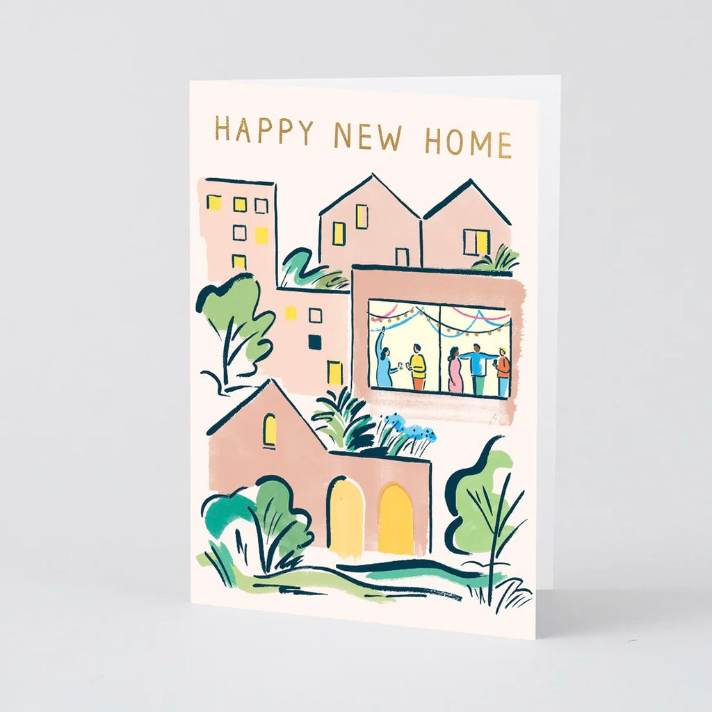 WRAP Grußkarte "New Home Housewarming" von WRAP aus London | Herzliche Glückwünsche zum neuen Zuhause