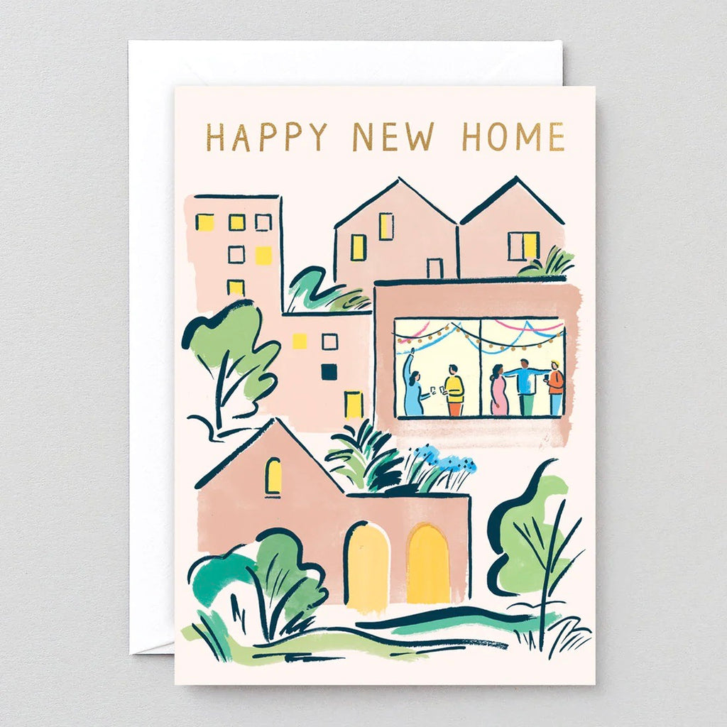 WRAP Grußkarte "New Home Housewarming" von WRAP aus London | Herzliche Glückwünsche zum neuen Zuhause