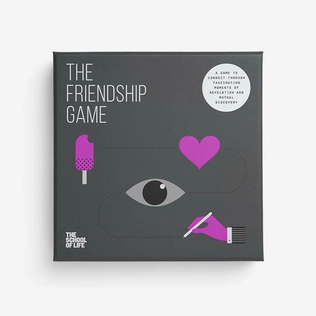 The School of Life Gesellschaftsspiel "The Friendship Game" von School of Life | Kreatives Spiel zur Stärkung sozialer Beziehungen