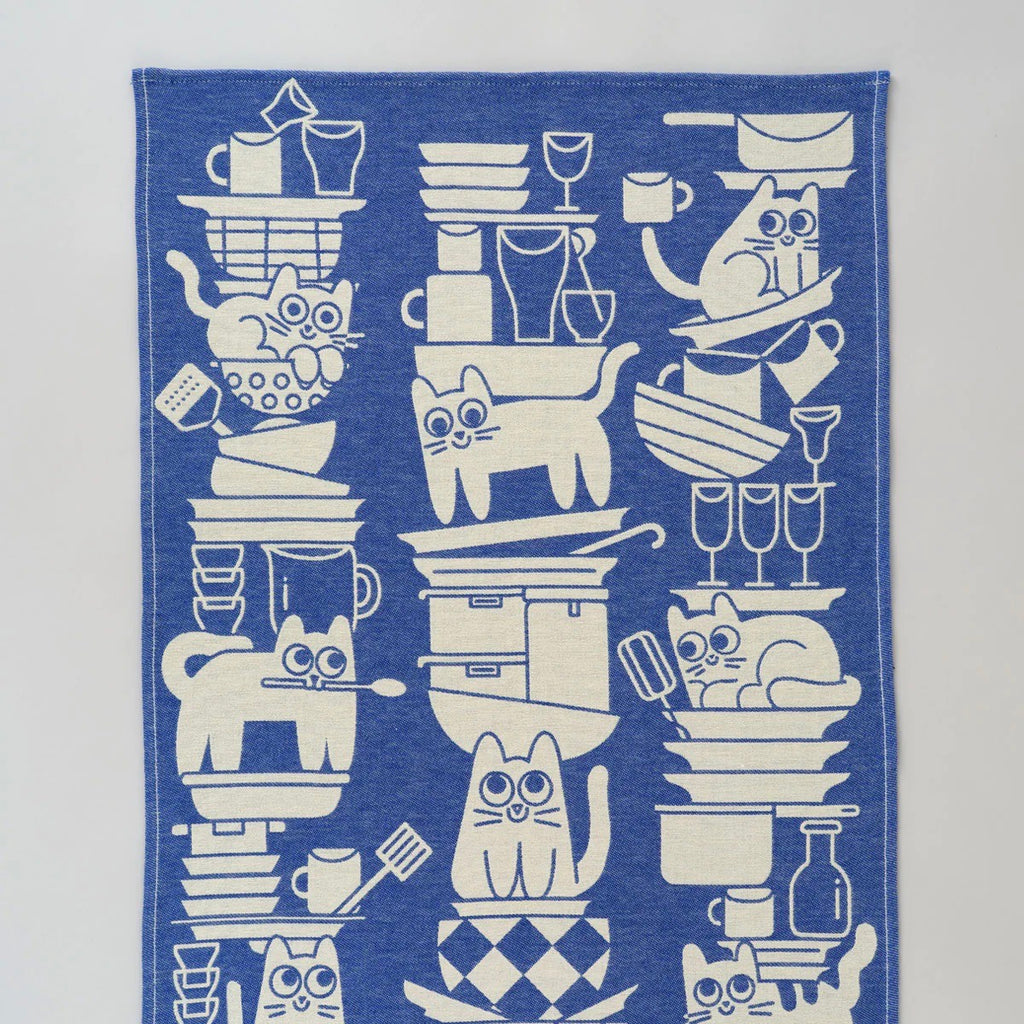 WRAP Küchentuch "Kitchen Cats" von WRAP aus London | Niedliche Katzen-Motive für die Küche