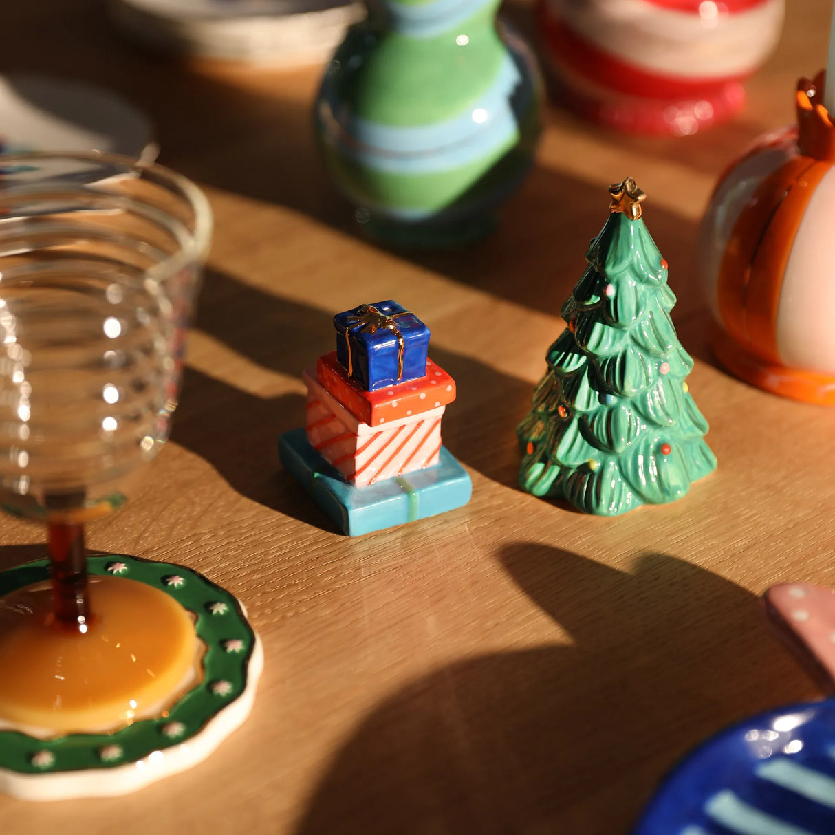 &Klevering Salz- und Pfefferstreuer &Klevering „Merry“ | Festliches Design für fröhliche Mahlzeiten