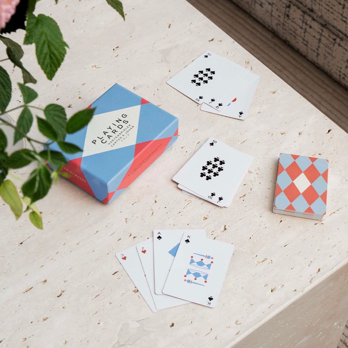 PRINTWORKS Spiel “Play Double Playing Cards” | Doppeltes Kartenset | PRINTWORKS