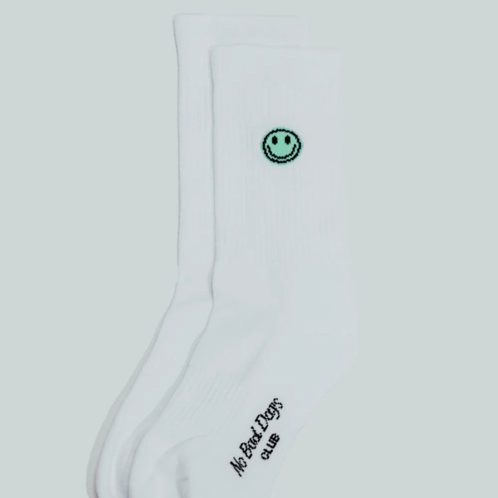 NO BAD DAYS CLUB Socken "Smiley Mint" No Bad Days Club | aus Baumwolle in Portugal hergestellt