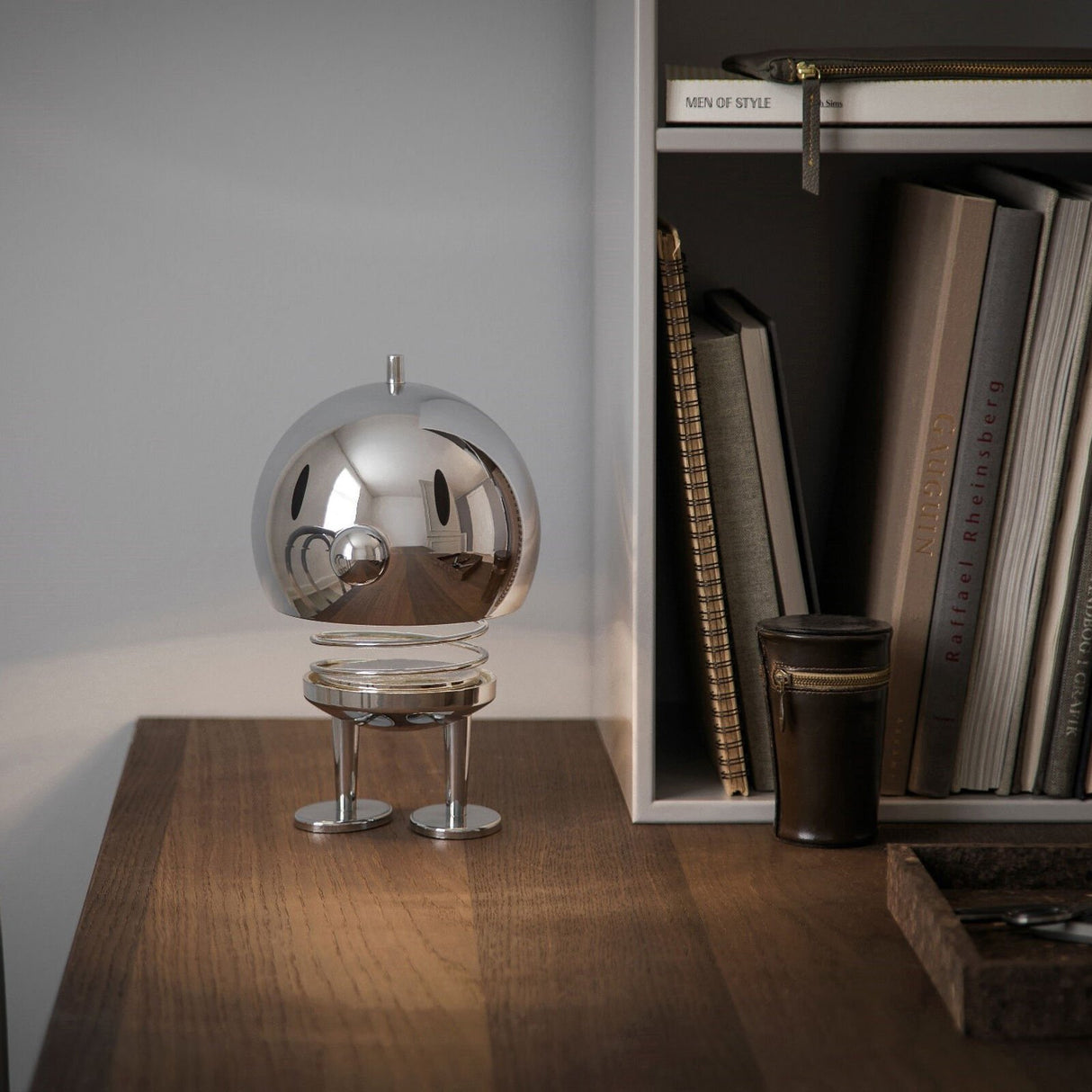 Hoptimist Lampe “Hoptimist XL” Chrome | Leuchtende Designikone | Hoptimist
