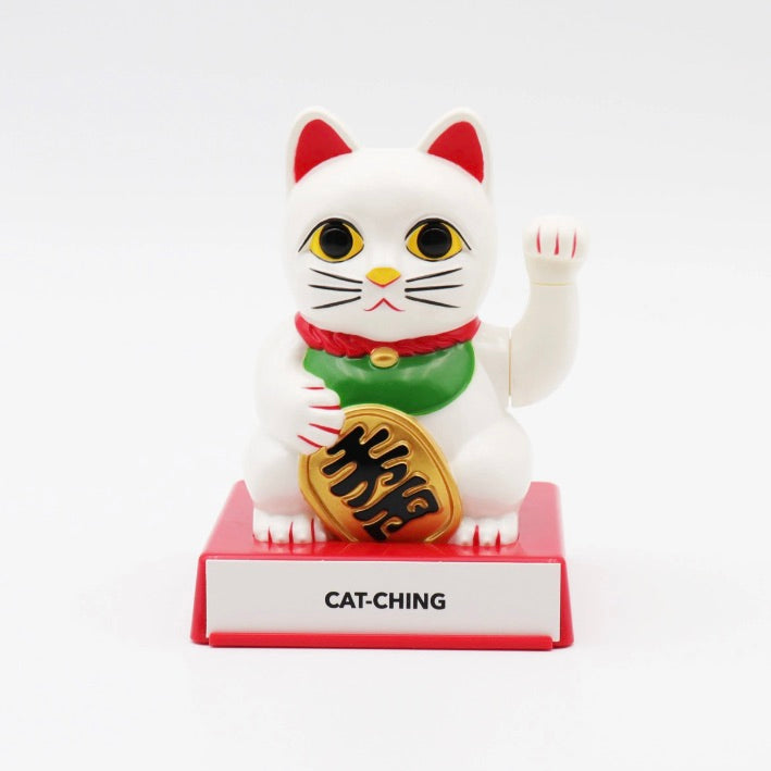 Locomocean Glückskatze “Cattitude” | Mit austauschbaren Pfoten | Locomocean