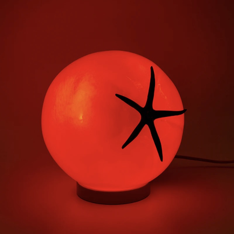 L´expressionist Lampe “Tomate” | Verspieltes Lichtobjekt | L’expressionist