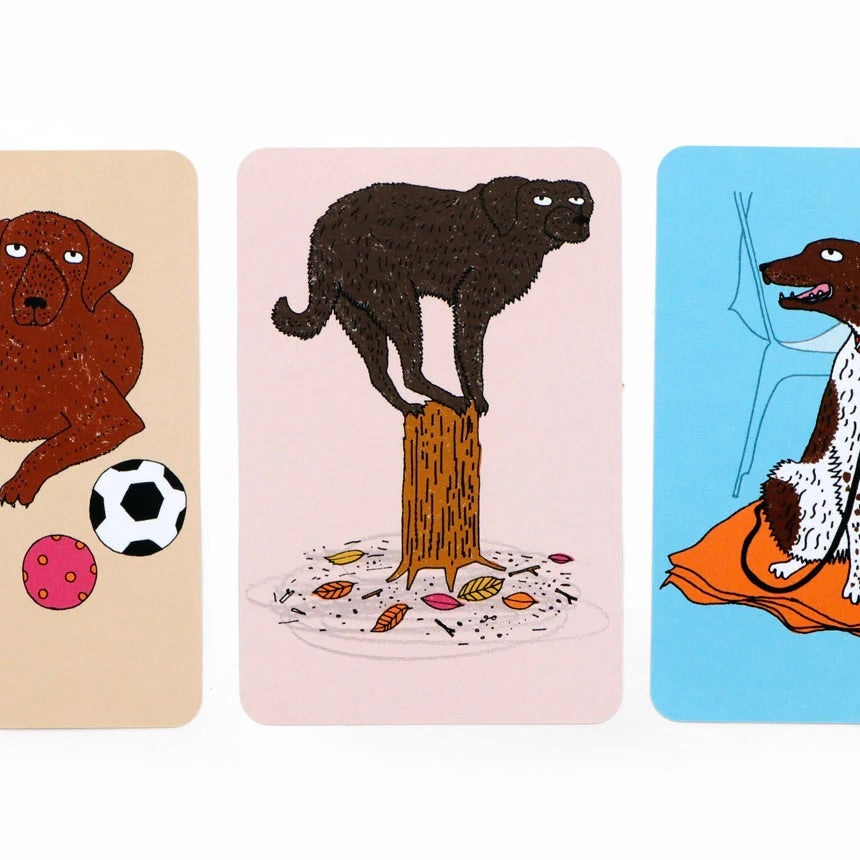 Laurence King Verlag Kartenset “Hundeschule (auch für Menschen)” | Spielerisches Lernset | Laurence King Verlag