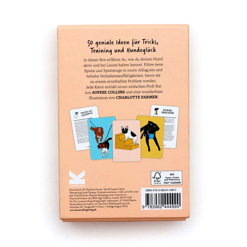 Laurence King Verlag Kartenset “Hundeschule (auch für Menschen)” | Spielerisches Lernset | Laurence King Verlag
