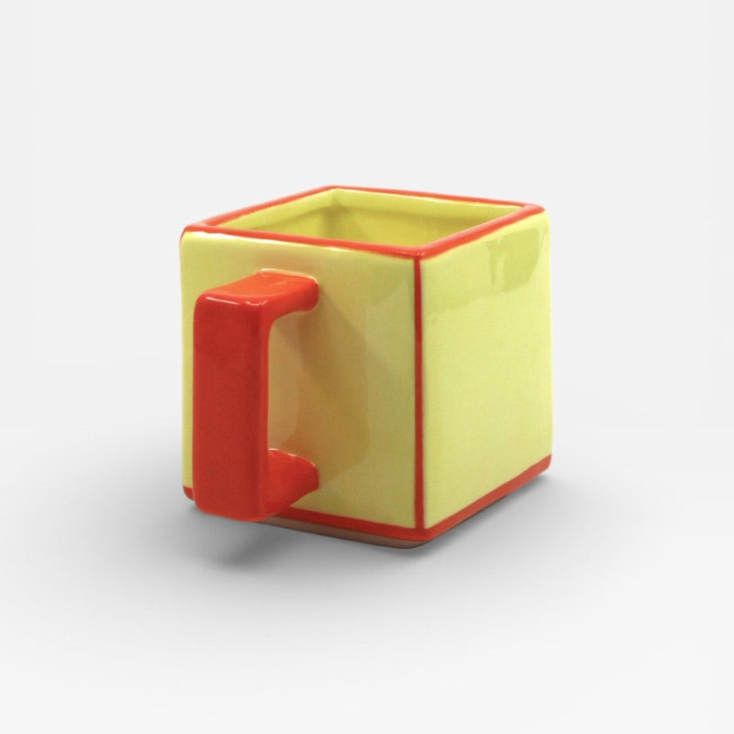 Table Machine Tasse “Tile” Yellow & Orange | Knallige Farben | Table Machine