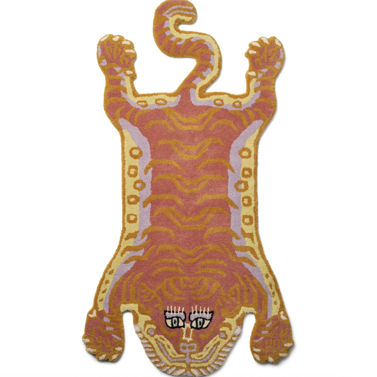 BONGUSTA Teppich „Tigress Rug Light Small“ | Teppich in Tigerform | Bongusta