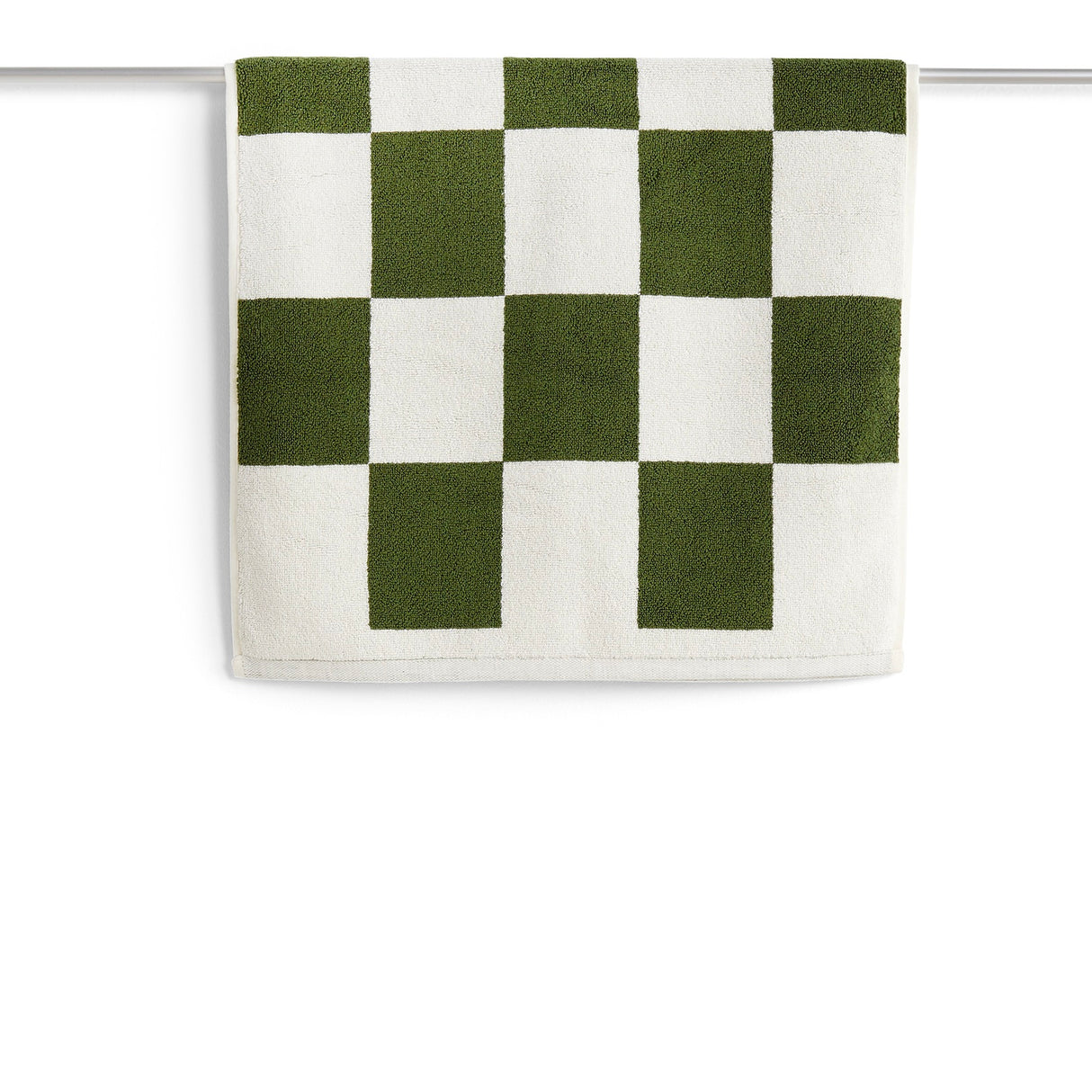 HAY Badematte „Check Matcha 50×90 cm“ | Natürlich & schön | HAY