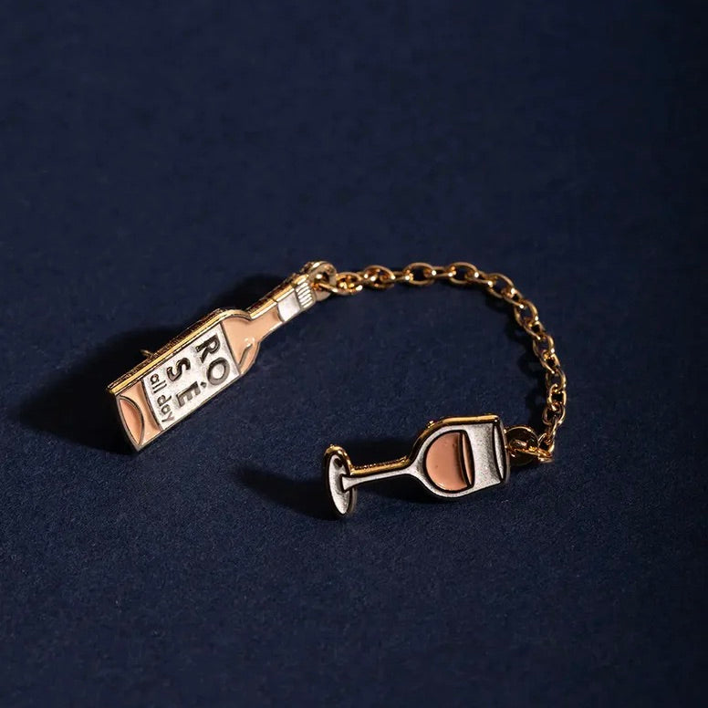 ALL THE WAYS TO SAY Pin “Duo Rose All Day Chain” | Statement-Duo | ALL THE WAYS TO SAY