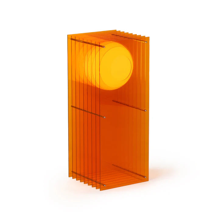 BANG Leuchte “Rectangular Big” Orange | Statement-Licht fürs Zuhause | BANG