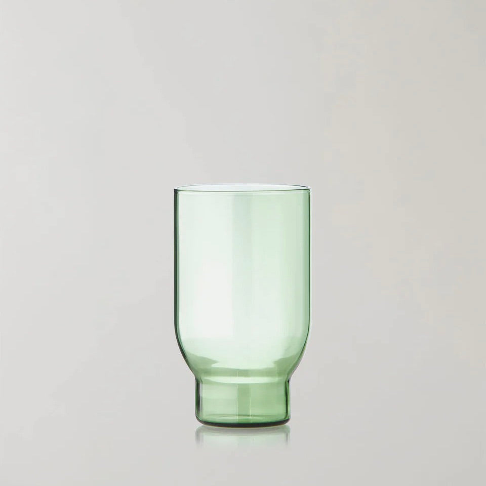 Studio About Trinkgläser „Tall Green“ (2er Set) | Schlank & elegant | Studio About