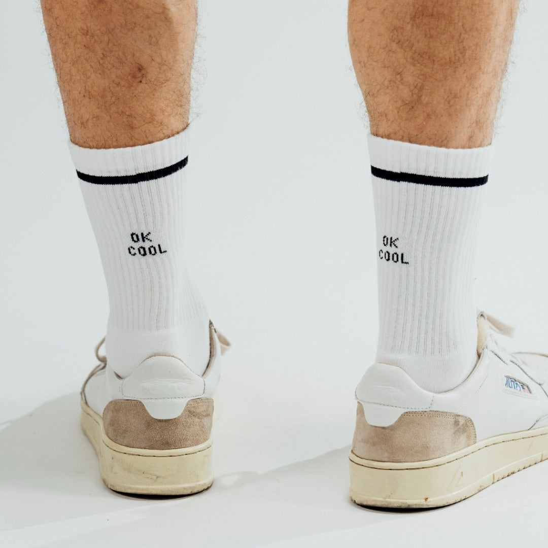 NO BAD DAYS CLUB Socken "OK Cool" No Bad Days Club | Baumwollsocken in Portugal hergestellt