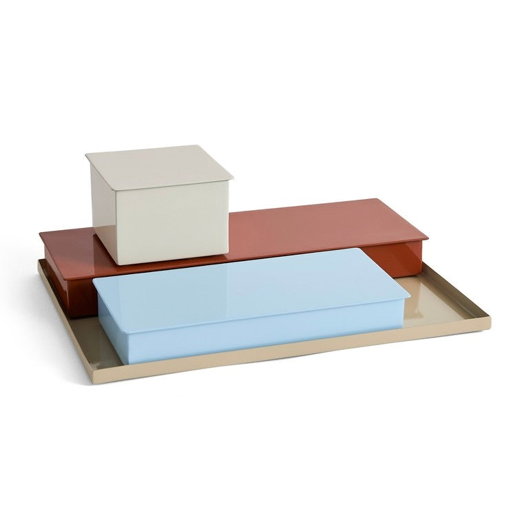 HAY Aufbewahrungsdose „Modular Container Low Large“ | Rust | HAY