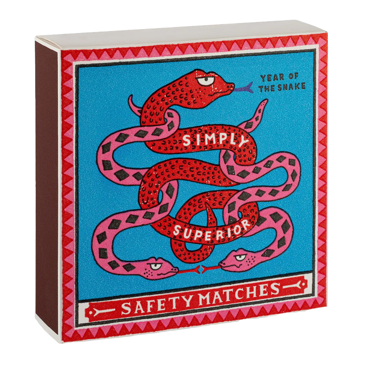 Lange Streichhölzer „Year of the Snake“ | in Square Matchbox | Archivist