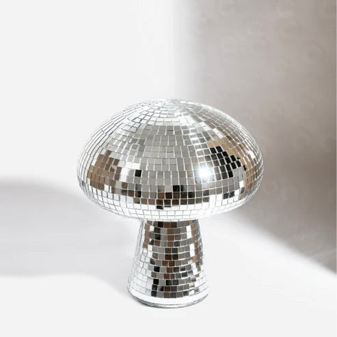 L´expressionist Tischleuchte „Disco Pilz“ | Reflektierendes Lichtobjekt | L'expressionist