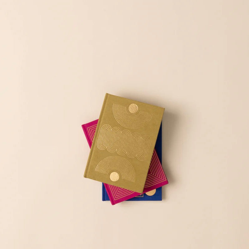 Designworks Ink Notizbuch „Sueded Paper Journal Avocado“ | Veloursartige Oberfläche | Designworks