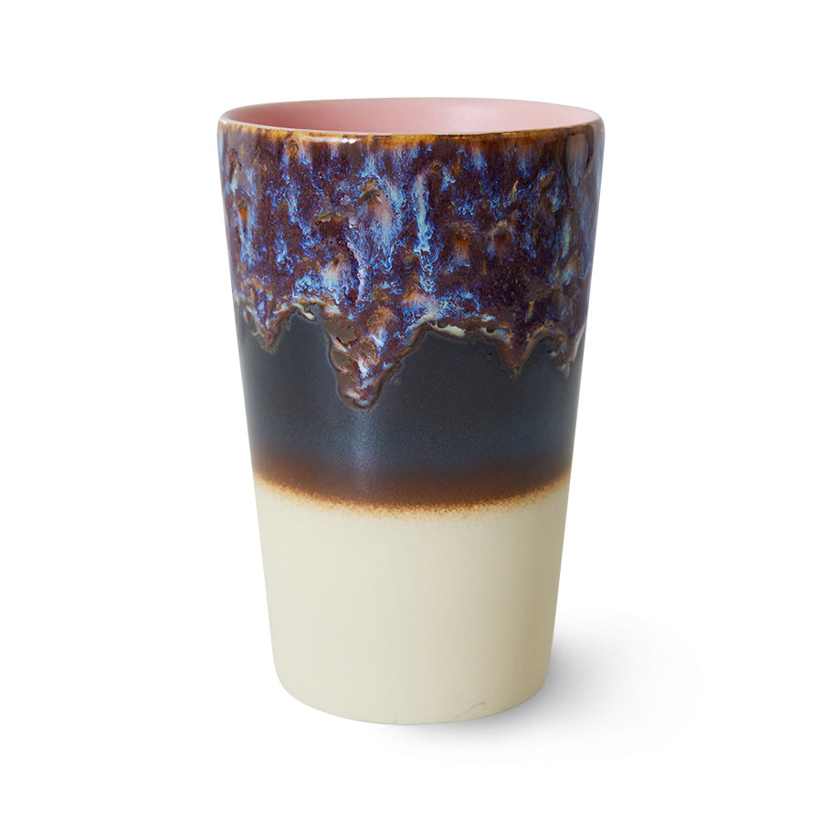 HKliving Tee Tasse HKliving "70s Ceramics Aurora" | 475ml Steingut-Tasse im Retro-Design