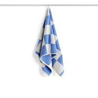HAY Handtuch „Check Sky Blue 50×90 cm“ | Klein & kariert | HAY