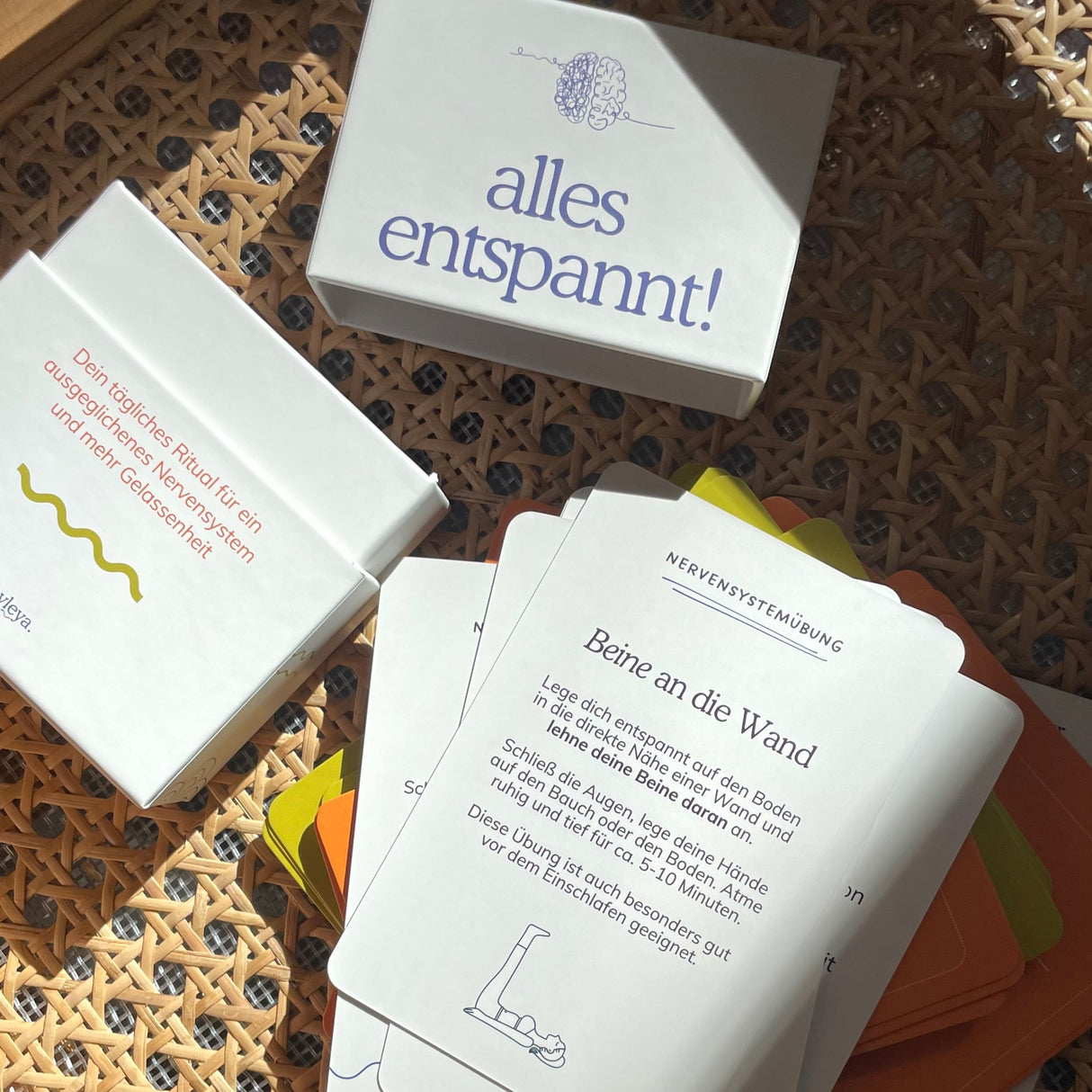 Revleya Kartenset “Alles entspannt” | Inspirierende Karten | Revleya