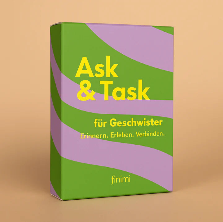 finimi Kartenset „Ask und Task | Geschwister | Fragen & Aufgaben | finimi