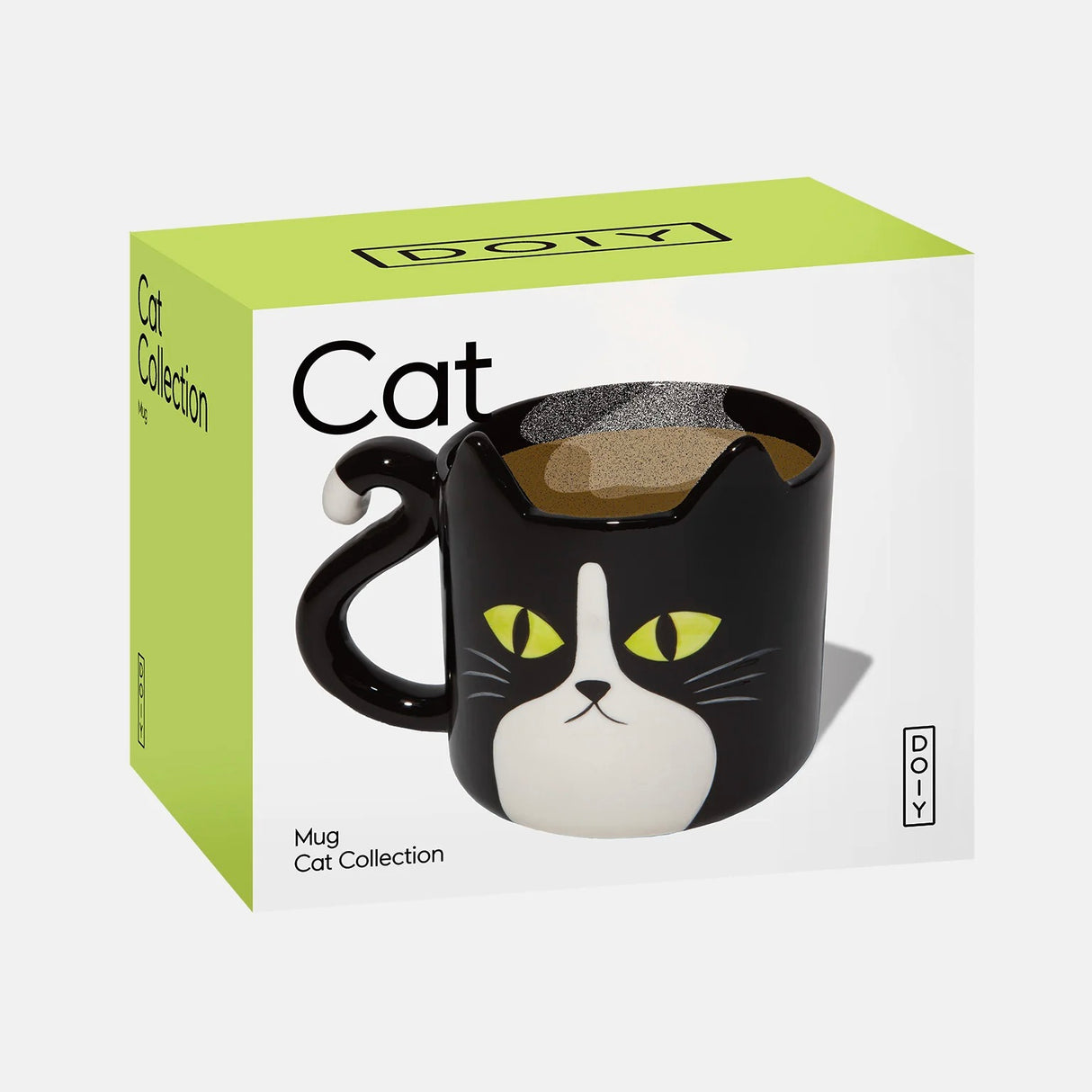 DOIY Tasse „Cat“ | Ideal für Katzenfans | DOIY