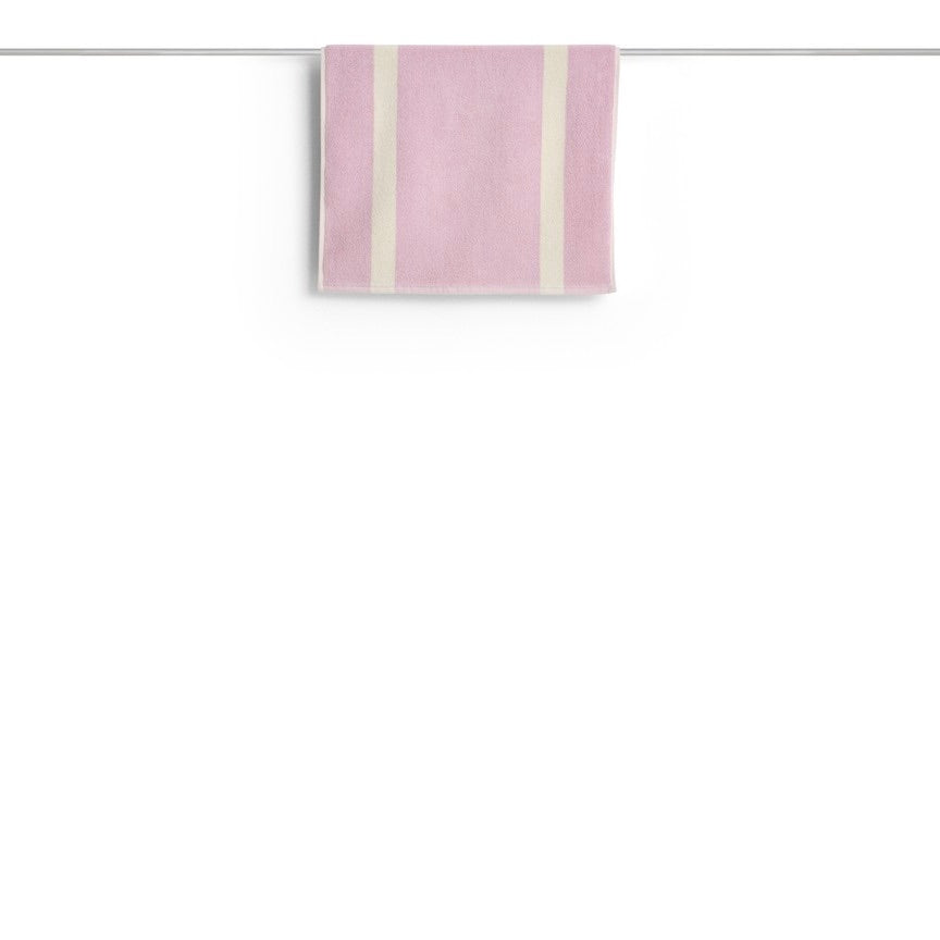 HAY Badematte „Stripe Cool Pink“ 50x80cm | Farbige Akzente | HAY