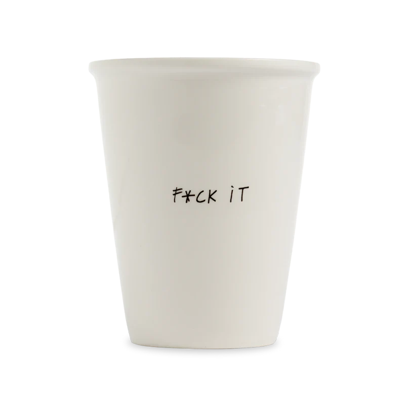 helen b Becher helen b „Fuck it“ | Design mit Illustrationen von Helen Blanchaert