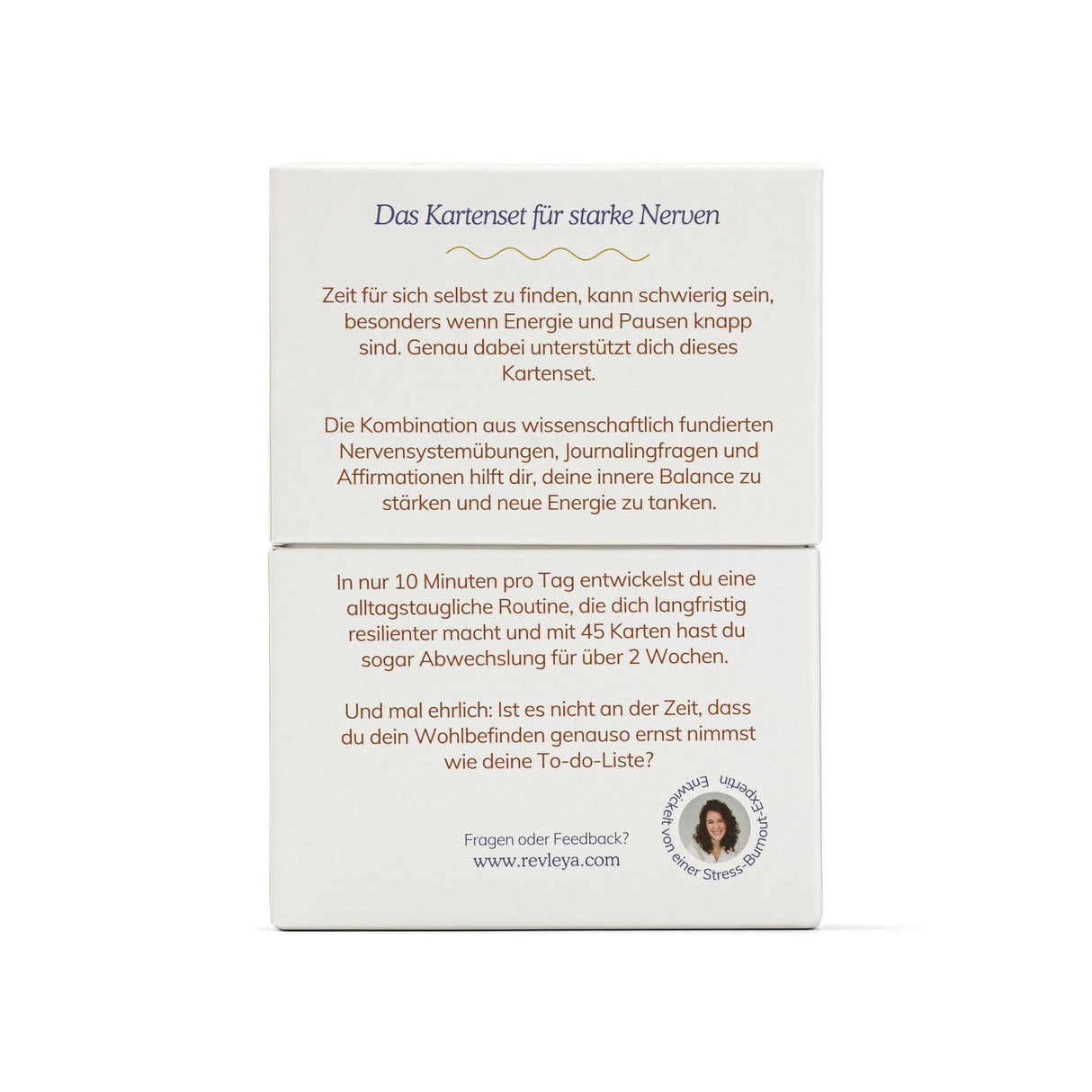 Revleya Kartenset “Alles entspannt” | Inspirierende Karten | Revleya